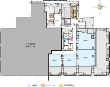 15F 小規模オフィス(事務室1~4)